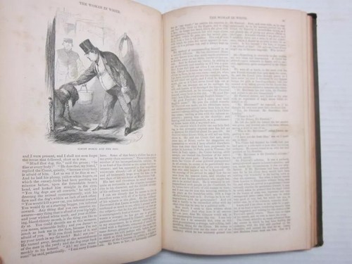 The Woman In White 1861 Harper 1st/3rd Print GOTHIC DETECTIVE MYSTERY - Picture 5 of 5