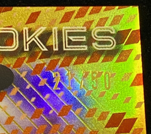 2017 Bowman's Best Raking Rookies Gold Refractor /50 Bradley Zimmer RR-BZ Rookie - Picture 3 of 3