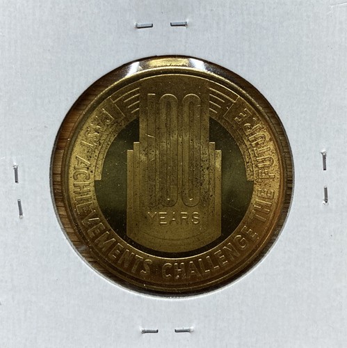 Iowa Centennial Token - Arcadia, Iowa - 1875-1975 - “St Johns Parish” - Picture 2 of 2
