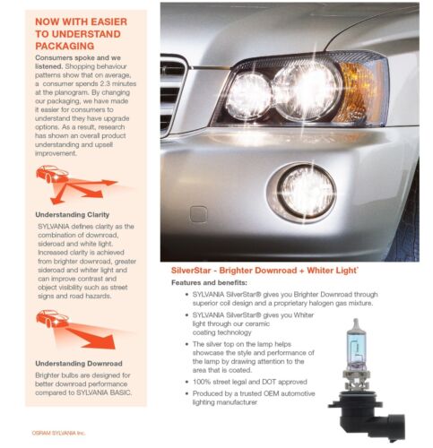 Sylvania Silverstar 7440 25W Two Bulbs Stop Brake Tail Light Upgrade Replacement - Picture 9 of 12
