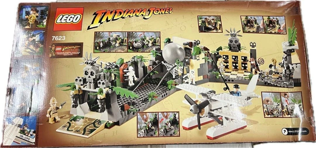 LEGO Indiana Jones Temple Escape 7623 New in sealed box. 