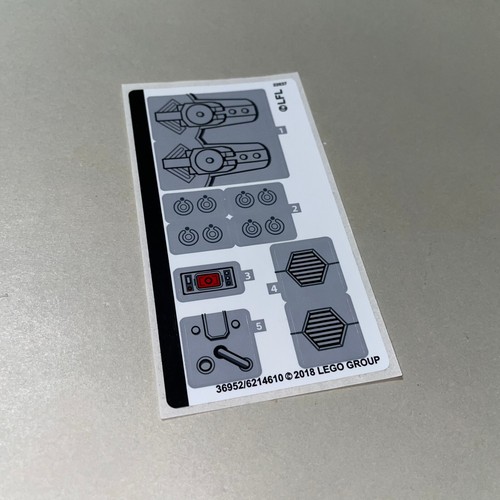 New Original Unused Sticker Sheets from Lego Star Wars Theme READ DESCRIPTION - Picture 98 of 164
