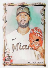 2023 Topps Allen & Ginter #214 SANDY ALCANTARA MIAMI MARLINS           free ship