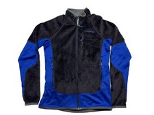 Patagonia Polartec R2 Fleece Men's Blue 25137 Full Zip Jacket Sz S