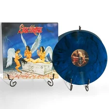 SEXTRASH Funeral Serenade LP Blue Marble Vinyl Sarcofago Expulser Sepultura