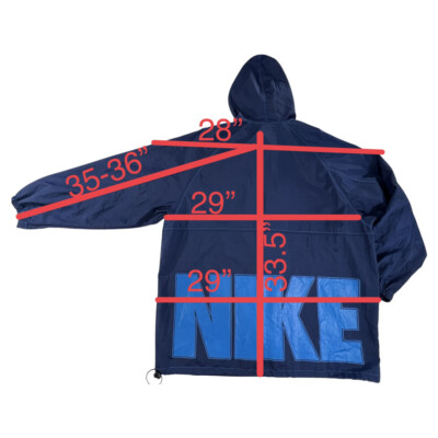 NIKE ジャンパー　XL Nike Vintage 90s Size XL Men's Full Zip Jacket Windbreaker