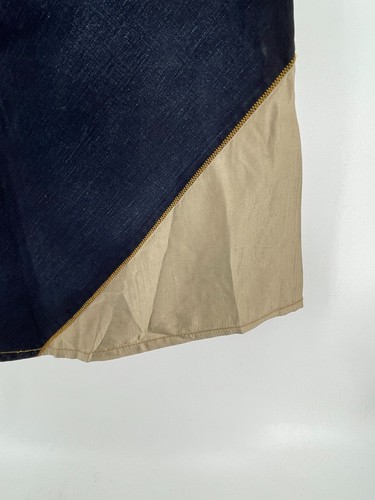 NWT Nautica Jeans Dark Wash Denim A Line Skirt 100% Cotton Size 10 - Picture 6 of 14