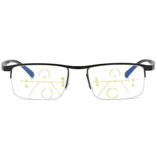 Smart Zoom Reading Glasses Multifocal Reading Glasses Anti Blue Light 1.0-4.0 - Picture 13 of 17