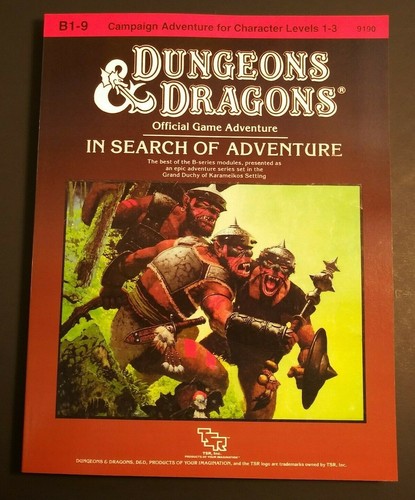B1-9 In Search of Adventure - Dungeons & Dragons - D&D - AD&D - Bild 1 von 12
