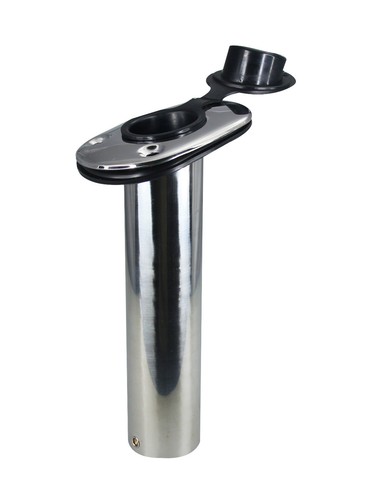 Pactrade Marine 2 PIEZAS Barco Pontón SS Montaje al ras 15° Soporte para caña de pescar Gorra de PVC - Imagen 8 de 9