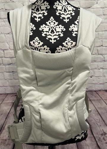 Ergobaby Embrace Cozy Newborn Essentials Baby Carrier Grey Soft Air Mesh 25”+ - Picture 4 of 20