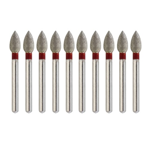 Dental Diamond Bur Football FG 368/023C 379/023 Egg Shape Coarse Fine High Speed - Picture 32 of 71