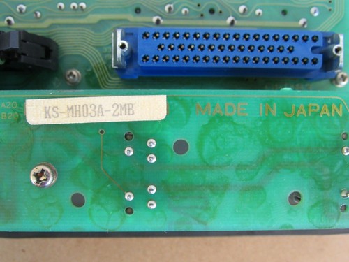 MITSUBISHI OPERATOR PANEL KS-MH03A-2MB AB12C-2060/CE0, FROM MITSUBISHI M-H500 - Picture 3 of 5