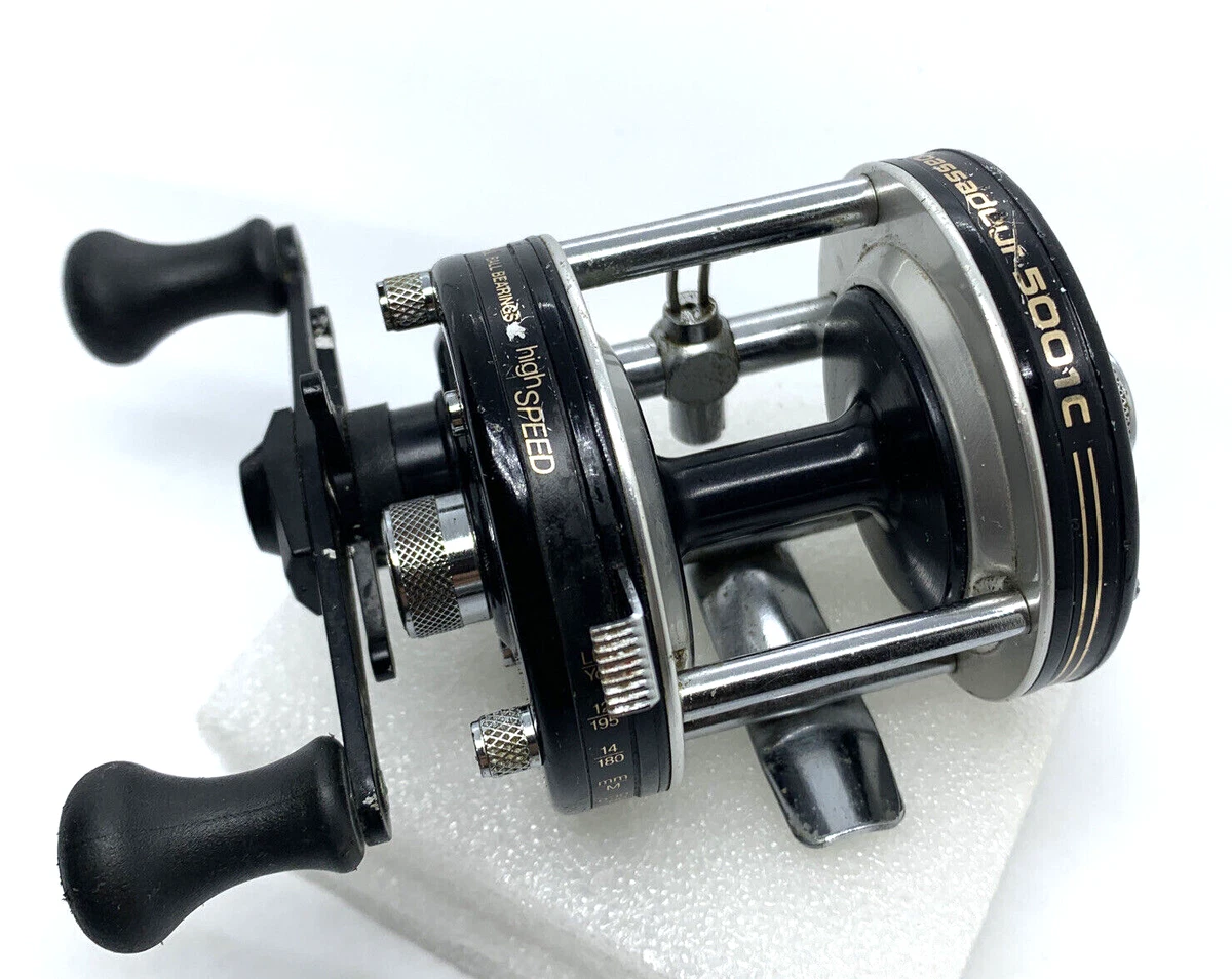 Abu Garcia LEFT HAND Ambassadeur 5001C Baitcasting Fishing Reel