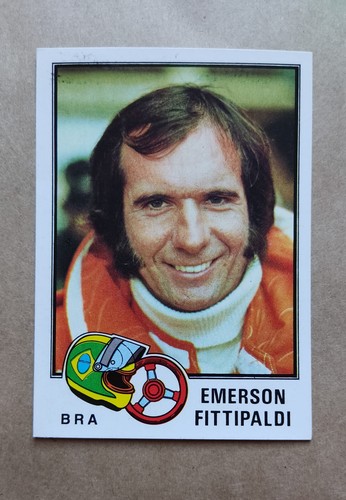Lot Emerson Fittipaldi F1 Grand Prix 1980 #95 b Trading Cards Panini Skol - Picture 2 of 5