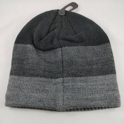 Igloos Knit Hat Grey Black Unisex Winter Fall Beanie Acrylic MH022 New b82 - Foto 2 di 4
