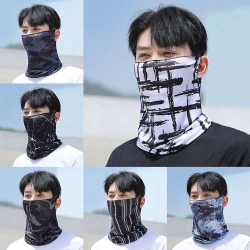 Fashion Punk Sunscreen Mask For Men Women Summer Face Neck UV Protection - Imagen 5 de 19