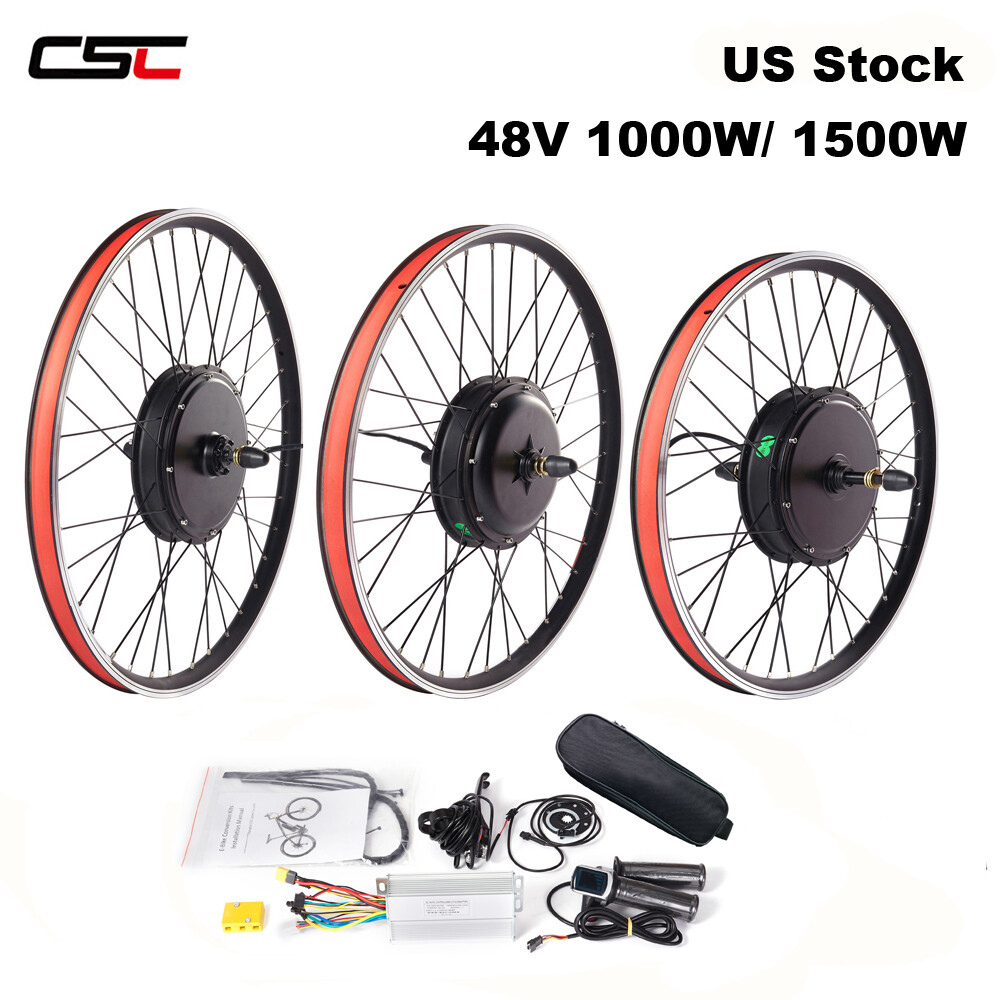 CSC No Noise Engine 1000W 1500W Electric Bicycle Kit E bike Kit Hub Motor 48V eBay