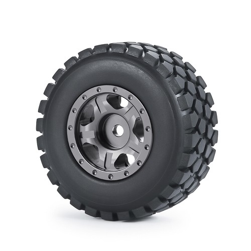 Llanta Beadlock 4 piezas 1.0" SCX24 y neumáticos de goma para terreno de barro extremo para 1/24 RC - Imagen 72 de 113