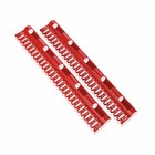 Leifheit Kleinteilehalter 2er Set, Organizer für Pegasus Wäscheständer Rot 81534