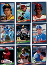 1986 DONRUSS Baseball Complete Your Set YOU PICK! 251-500