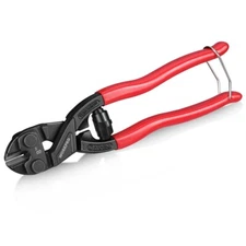 8-inch Mini Bolt Cutters with Security Lock Recess Spring Bolt Cutters Soft Grip