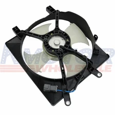 AC A/C Condenser Radiator Cooling Fan Assembly 620-220 610380 For Honda Civic
