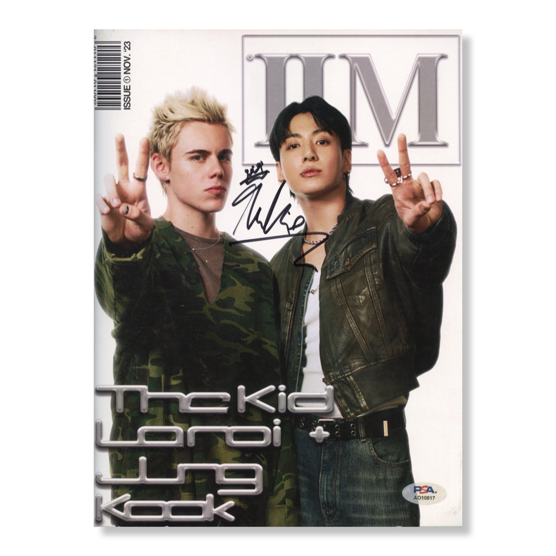 The Kid Laroi Signed Autographed Too Much Magazine PSA/DNA