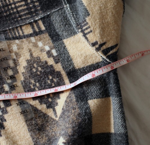 NEW! Ralph Lauren Hoodie Size XXL Pullover Aztec Gray Beige Sweater Cropped NWT - Picture 15 of 23