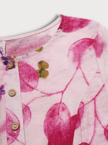 Summer Floral Short Sleeve Short Shift Dress - Casual, soft, romantic. All sizes - Picture 10 of 12