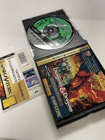 Sega Saturn Dungeon And Dragons Collection Japan Game Cib