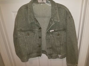 guess olive green jacket