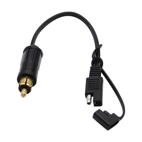 For BMW Motorcycle Battery Adapter Connector Cable DIN Hella Powerlet Plug toSAE - Picture 4 of 7