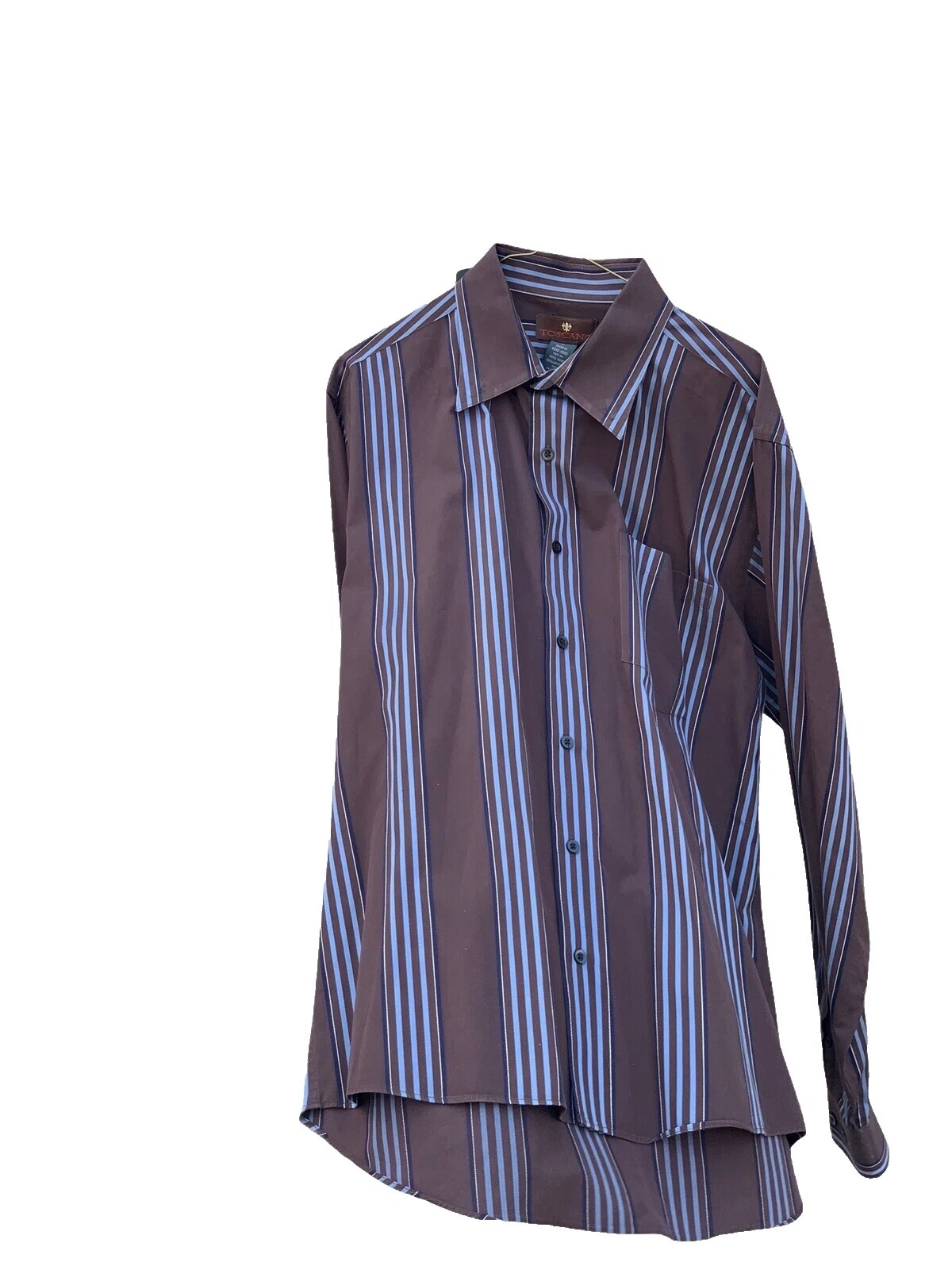 Camisas sociais masculinas listradas Toscano