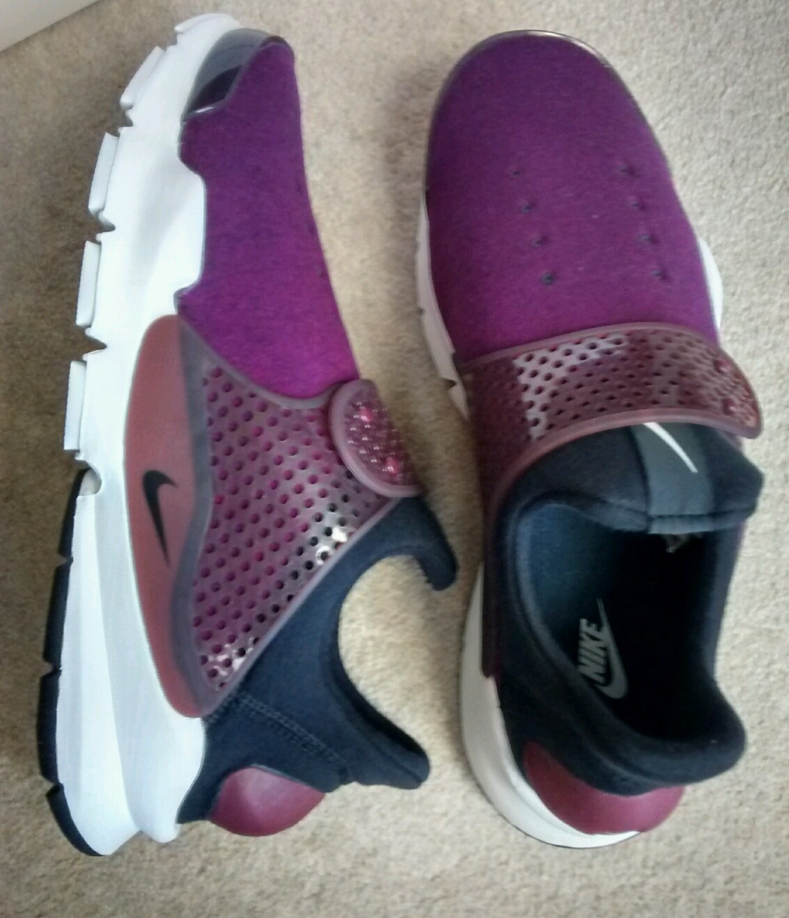 Nike Nikelab sock dart fleece lila deadstock SP UK8 US9 Fragment Jordan Nike Nikelab sock dart fleece lila deadstock SP UK8 US9 Fragment Jordan
