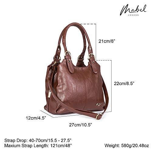 Mabel London Womens Multiple Pockets Handbag - Medium Assorted Colour Names - Picture 90 of 175