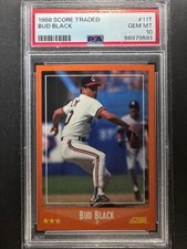 1988 Score Traded Bud Black #11T - GEM MT 10