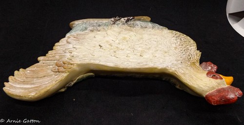 Vintage Ceramic White Chicken Ashtray for Tobacciana Collectors - Picture 5 of 10