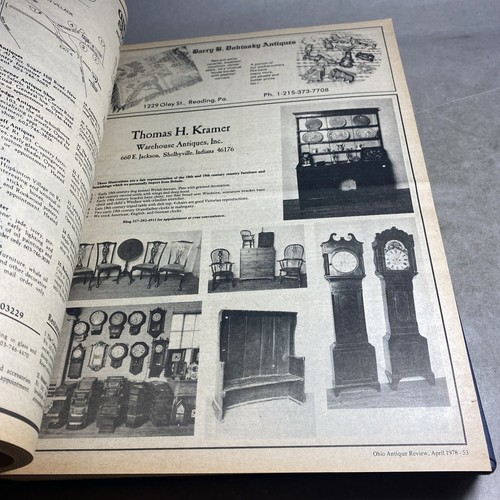 Ohio Antique Review - Lot of 4, Volumes 1-5, 1975-1979 Hardcover / MSR - Picture 10 of 24