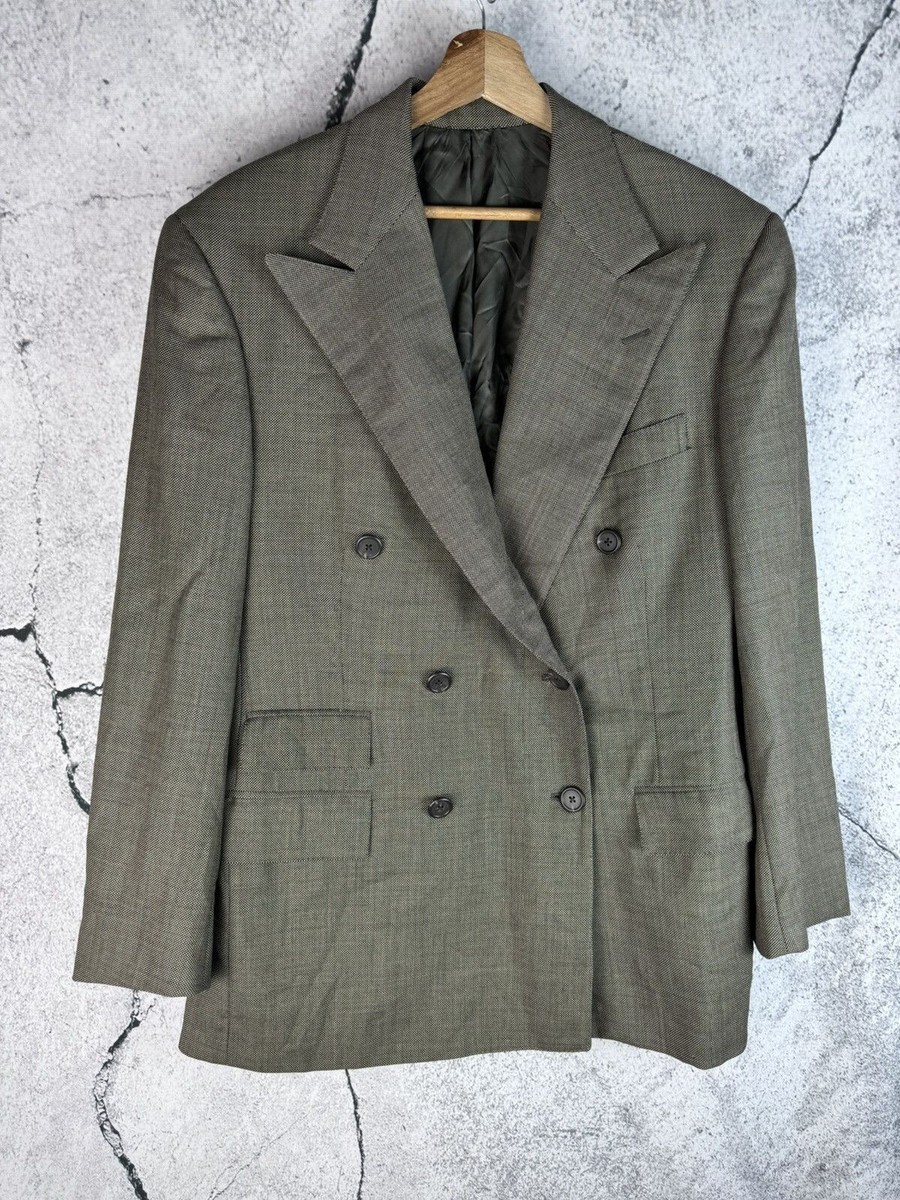 Vintage Ralph Lauren Made in USA Double Breasted Blazer | eBay