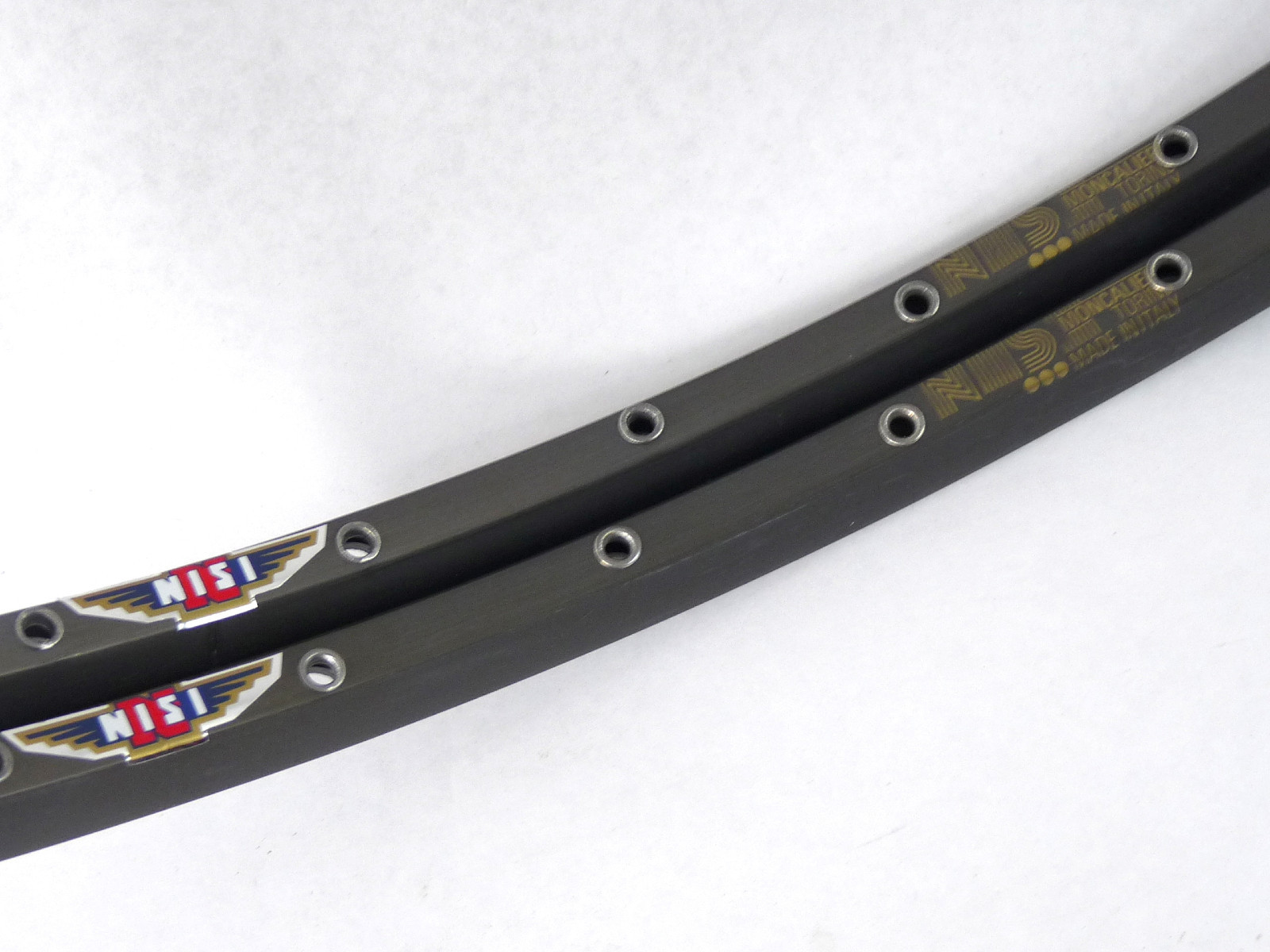 Nisi Laser Rim Set Aero Tubular 36 Hole w Eyelets Vintage Racing Bicycle NOS Nisi Laser Rim Set Aero Tubular 36 Hole w Eyelets Vintage Racing Bicycle NOS outlet on sale