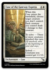 Case of the Gateway Express #8 (NM) Murders Karlov Manor MKM Magic MTG