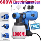 Electric Paint Sprayer 600W High-Pressure Portable Spray Gun