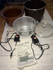 Vintage 1990's Dazey 6 qt Chef's Pot Cooker/Fryer/ Steamer  6 pcs