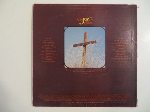 The Maranatha Singers – The Joy Album - LP 1975 Maranatha - Praise, Christian - Picture 2 of 7