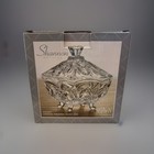 Shannon Crystal By Godinger Dorset Crystal Covered Candy Dish 5.5 Inch Box