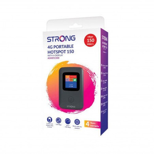 Strong 4GMIFI150D Point D'Accès Portable 4G 150 Mbit-s Avec Écran - Zdjęcie 6 z 6