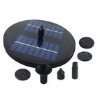  1.6 W Solar Water Pump Outdoor Watering Submersible Water Fountain for Pond