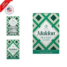 Salt, Sea Salt Flakes, 8.5 oz 240 g, Kosher, Natural, Unique Gourmet Pyramid ...