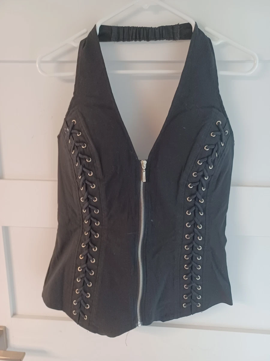 NWT Lydia Bustier Halter Top 2XL Black